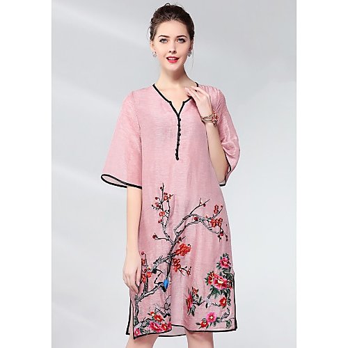 Daily elegant women dresses, printed